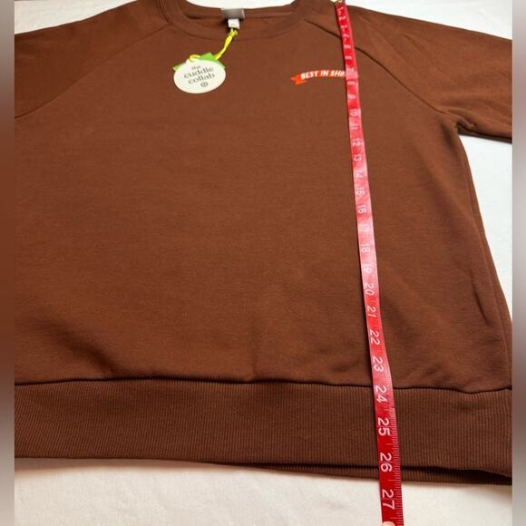 The Cuddle Collab NWT Best In Show Cozy Sweatshirt Women's M Dog Lover Mom Gift - Picture 10 of 12